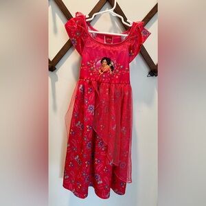 Disney | Dresses | Disney Princess Elena Red Dress Nightgown Toddler Girl  Size 4 | Poshmark